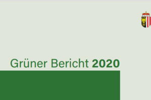 Titelseite des Grünen Berichtes 2020